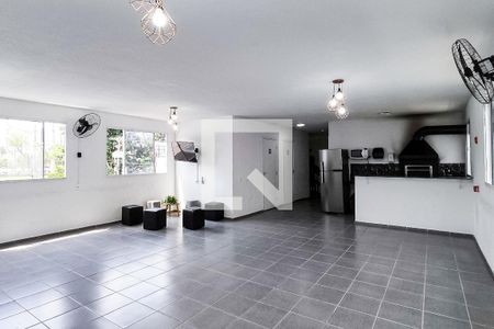 Área comum - Salão de festas de apartamento para alugar com 2 quartos, 43m² em Vila Cristalia, São Paulo
