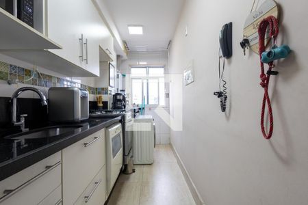 Cozinha de apartamento à venda com 3 quartos, 64m² em São Cristóvão, Rio de Janeiro