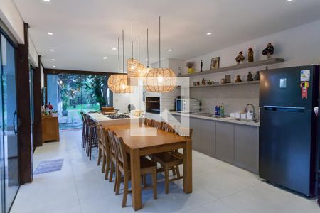 Espaço Gourmet de casa de condomínio para alugar com 4 quartos, 2600m² em Retiro do Chale, Brumadinho