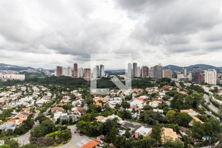 Vista da Suíte de apartamento à venda com 3 quartos, 344m² em Alphaville Industrial, Barueri