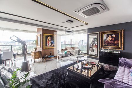 Sala de apartamento à venda com 3 quartos, 344m² em Alphaville Industrial, Barueri