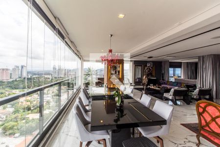 Sala de Jantar de apartamento à venda com 3 quartos, 344m² em Alphaville Industrial, Barueri
