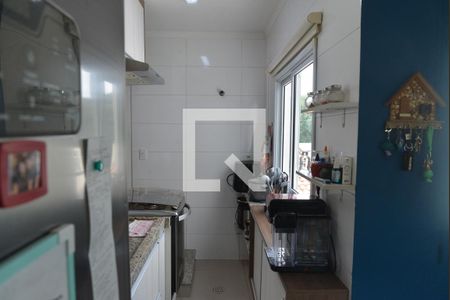 Cozinha de apartamento à venda com 2 quartos, 74m² em Parque Marajoara, Santo André