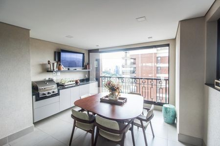 Varanda gourmet de apartamento à venda com 3 quartos, 282m² em Alphaville Empresarial, Barueri