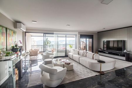 Sala de apartamento à venda com 3 quartos, 282m² em Alphaville Empresarial, Barueri