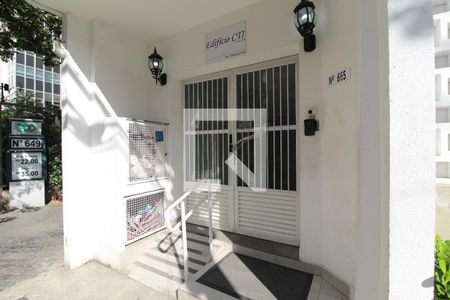 Fachada do Prédio de apartamento para alugar com 1 quarto, 48m² em Itaim Bibi, São Paulo