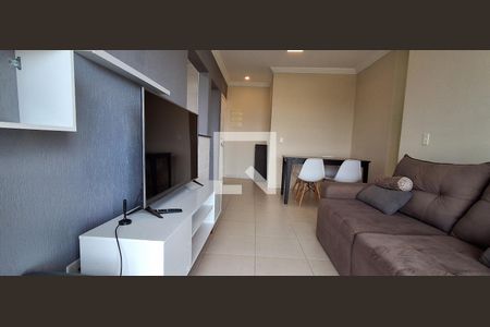 Sala de apartamento para alugar com 2 quartos, 64m² em Barcelona, São Caetano do Sul