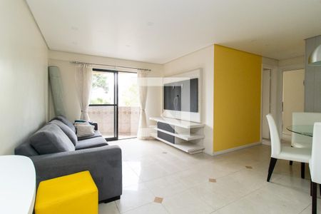 Sala de apartamento à venda com 2 quartos, 73m² em Novo Mundo, Curitiba