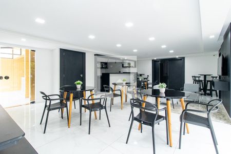 Área comum - Salão de festas de apartamento à venda com 2 quartos, 73m² em Novo Mundo, Curitiba