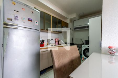 Cozinha de apartamento à venda com 2 quartos, 36m² em Jardim Promissao, São Paulo