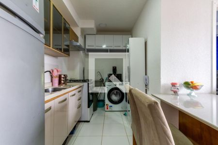 Cozinha de apartamento à venda com 2 quartos, 36m² em Jardim Promissao, São Paulo