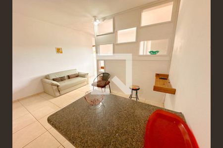 Sala de apartamento para alugar com 1 quarto, 40m² em Ingleses do Rio Vermelho, Florianópolis
