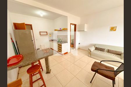Sala de apartamento para alugar com 1 quarto, 40m² em Ingleses do Rio Vermelho, Florianópolis