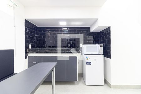 Sala /Cozinha de apartamento para alugar com 1 quarto, 20m² em Aclimação, São Paulo