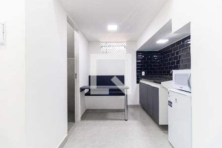 Sala /Cozinha de apartamento para alugar com 1 quarto, 20m² em Aclimação, São Paulo