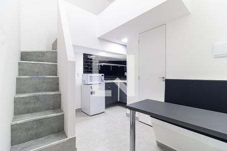 Sala/Cozinha de apartamento para alugar com 1 quarto, 20m² em Aclimação, São Paulo