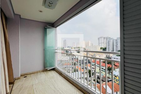 Varanda da Sala de apartamento à venda com 2 quartos, 62m² em Vila Leonor, Guarulhos