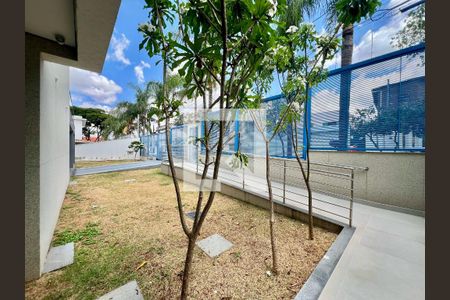 Entrada do prédio de apartamento à venda com 3 quartos, 200m² em Trevo, Belo Horizonte