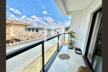 Varanda da Sala de apartamento à venda com 3 quartos, 200m² em Trevo, Belo Horizonte