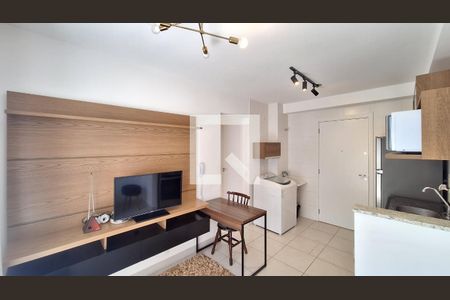 Sala/Cozinha de apartamento à venda com 2 quartos, 38m² em Bom Retiro, São Paulo