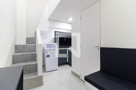 Sala/Cozinha de kitnet/studio para alugar com 1 quarto, 20m² em Aclimação, São Paulo