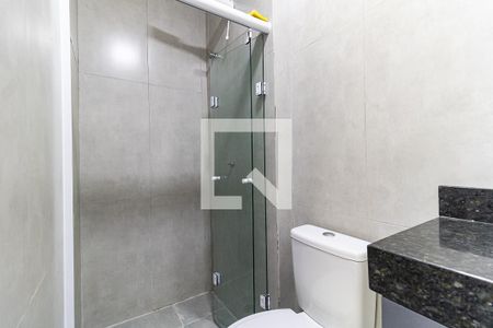 Banheiro de apartamento para alugar com 1 quarto, 20m² em Aclimação, São Paulo