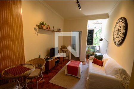 Sala de apartamento à venda com 2 quartos, 68m² em Tijuca, Rio de Janeiro