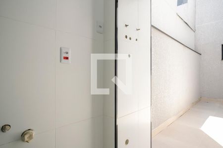 Área de serviço de apartamento à venda com 3 quartos, 70m² em Santa Maria, São Caetano do Sul