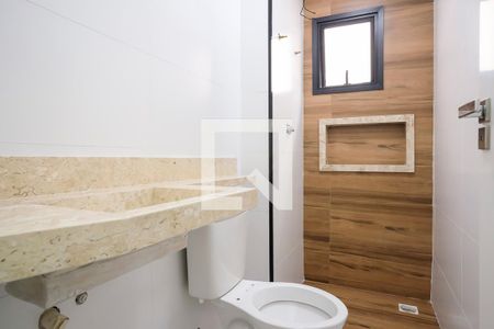 Banheiro de apartamento à venda com 3 quartos, 70m² em Santa Maria, São Caetano do Sul