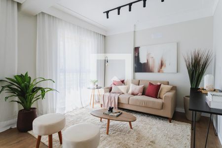 Sala de apartamento para alugar com 3 quartos, 124m² em Casa Branca, Santo André