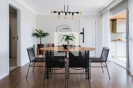 Sala de Jantar de apartamento para alugar com 3 quartos, 124m² em Casa Branca, Santo André