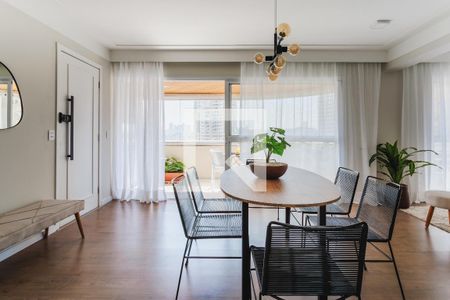 Sala de Jantar de apartamento para alugar com 3 quartos, 124m² em Casa Branca, Santo André
