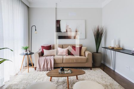 Sala de apartamento para alugar com 3 quartos, 124m² em Casa Branca, Santo André