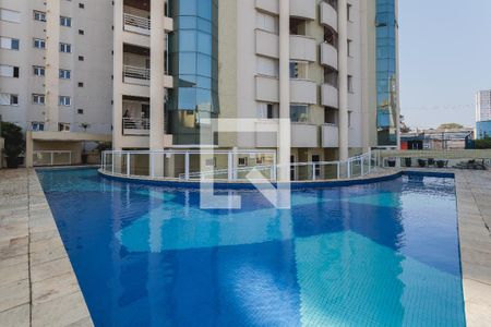 Área comum - Piscina de apartamento para alugar com 3 quartos, 124m² em Casa Branca, Santo André
