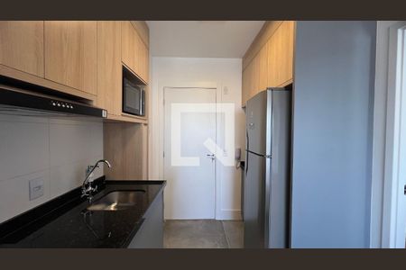 Cozinha de kitnet/studio à venda com 1 quarto, 24m² em Pinheiros, São Paulo