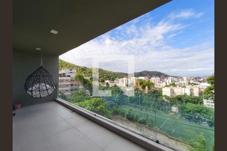 Varanda da Suíte 1 de casa à venda com 4 quartos, 330m² em Grajaú, Rio de Janeiro