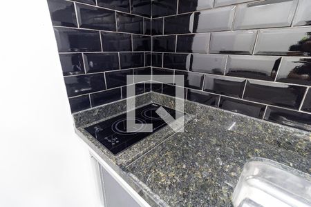 Cozinha de kitnet/studio para alugar com 1 quarto, 20m² em Aclimação, São Paulo