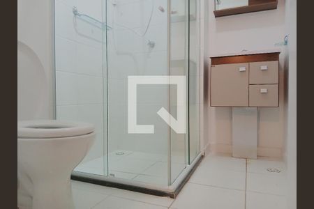 Banheiro de apartamento para alugar com 1 quarto, 25m² em Campos Elíseos, São Paulo