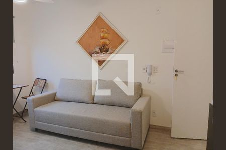 Sala/Cozinha de apartamento para alugar com 1 quarto, 25m² em Campos Elíseos, São Paulo