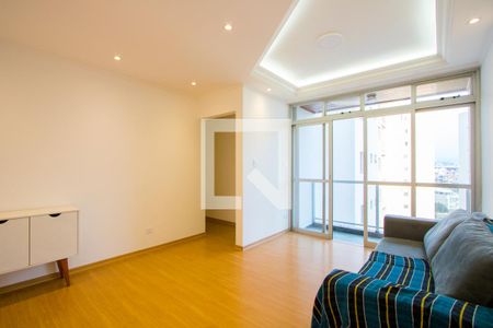 Sala de apartamento para alugar com 2 quartos, 80m² em Vila Valparaíso, Santo André