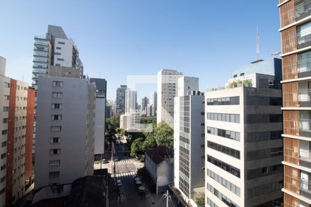 Vista da Varanda  de kitnet/studio à venda com 1 quarto, 20m² em Paraíso, São Paulo