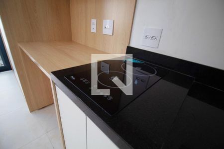 Cozinha de kitnet/studio à venda com 1 quarto, 20m² em Paraíso, São Paulo