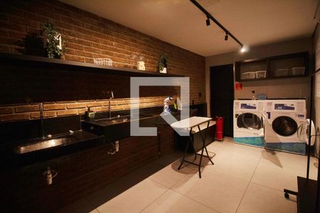 Área comum - Lavandeira de kitnet/studio à venda com 1 quarto, 20m² em Paraíso, São Paulo