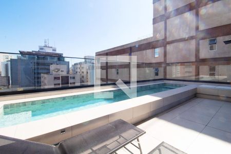 Área comum - Piscina de kitnet/studio à venda com 1 quarto, 20m² em Paraíso, São Paulo