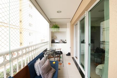Varanda Sala de apartamento à venda com 3 quartos, 117m² em Jardim São Paulo, São Paulo