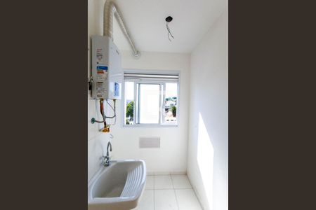 Área de serviço de apartamento para alugar com 2 quartos, 37m² em Vila dos Andradas, São Paulo