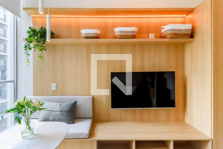 Sala/Quarto de kitnet/studio para alugar com 1 quarto, 29m² em Jardim das Acacias, São Paulo