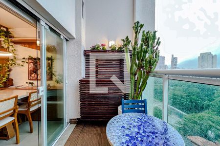 Varanda da Sala de apartamento à venda com 1 quarto, 70m² em Vila Mariana, São Paulo