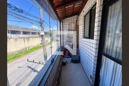 varanda do Quarto 3 de casa de condomínio à venda com 3 quartos, 160m² em Inconfidentes, Contagem