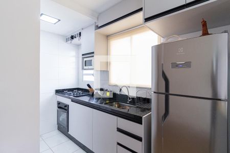Cozinha e área de serviço de apartamento à venda com 2 quartos, 53m² em Veloso, Osasco